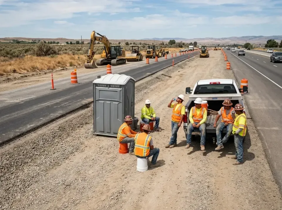 highway-road-construction-crew-007 — frequently asked questions, Porta Potty and Restroom Rentals in Narragansett Pier, RI
